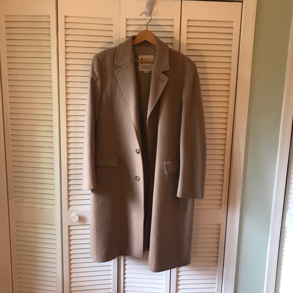 Vintage London Fog Camel Top Coat
